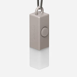 Éclairage vélo suspendu pour fermeture éclair USB Bookman - blanc - TU