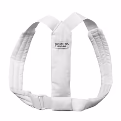 Swedish Posture Classic Posture Brace, Dos, A l'épaule, Support, M/L, Polyester, Blanc, Médical
