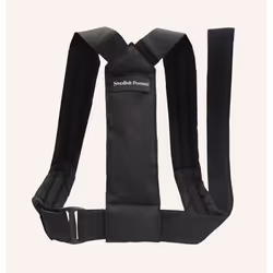 Swedish Posture Flexi Bande Pour La Posture, Dos, Support, XS, Coton, Nylon, Noir, Médical