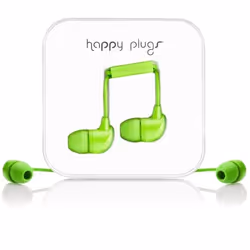 Happy Plugs In-Ear Vert