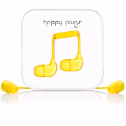 Happy Plugs In-Ear Jaune