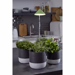 Venso EcoSolutions SUNLiTE Chrome, Vert 14 lampe(s) LED 7 W