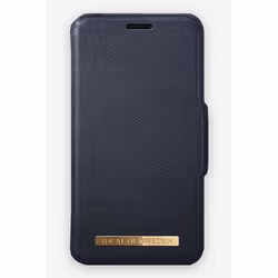 iDeal of Sweden Saffiano, Étui avec portefeuille, Apple, iPhone X, iPhone XS, 14,7 cm (5.8"), Marine