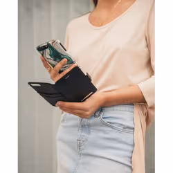 iDeal of Sweden Fashion 4.7" Étui avec portefeuille Noir