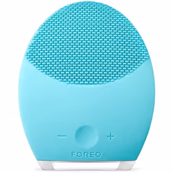 Foreo Luna 2, Pulsation, Turquoise, Peau grasse, 1 h, Batterie, Intégré