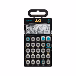 Teenage Engineering PO-35 Speak, Synthétiseur digital, Noir, Batterie