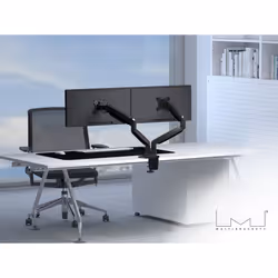 Multibrackets 3286 support d'écran plat pour bureau 27" Noir, Argent - Vue supplémentaire 19