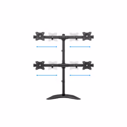 Multibrackets 3347 support d'écran plat pour bureau 27" Noir - Vue supplémentaire 7