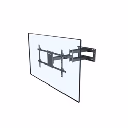 Multibrackets 6546 support pour téléviseur 2,03 m (80") Noir - Vue supplémentaire 6