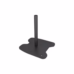 Multibrackets 6584, Plaque de plancher, Noir, Acier, 90 kg, Sol, 20 kg