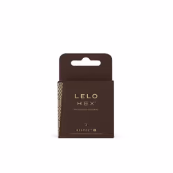 LELO Respect XL, Préservatif masculin, Lisse, Marron, Latex, XL, 58 mm