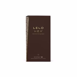 LELO Respect XL, Préservatif masculin, Lisse, Marron, Latex, XL, 58 mm