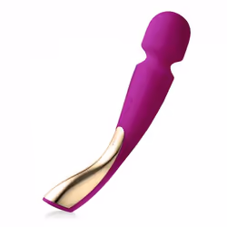 LELO Wand 2, Or, Violet, Acrylonitrile-Butadiène-Styrène (ABS), Silicone, Courbé, Ambidextre, Boutons, 0 - 80 Hz