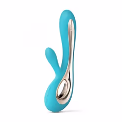 LELO Soraya 2, Noir, Acrylonitrile-Butadiène-Styrène (ABS), Silicone, Courbé, Ambidextre, Boutons, 0 - 120 Hz