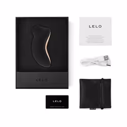 LELO Sona 2 Cruise, Vibrateur à ventouse, Stimulation du clitoris, Noir, Acrylonitrile-Butadiène-Styrène (ABS), Silicone, Amb ...