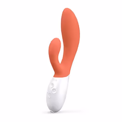 LELO Ina 3, Stimulation anale, Stimulation vaginale, Orange, Acrylonitrile-Butadiène-Styrène (ABS), Silicone, Courbé, Ambidex ...