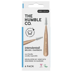 The Humble Co. 6 Brossettes Interdentaires Bambou - Taille : Taille 3 : 0,60 mm