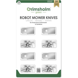 Kit De 36 Lames Pour Robots Tondeuses Flymo - Gardena - Husqvarna 9668095-01 - 5776064-02 - 5776064-03 - 577864602