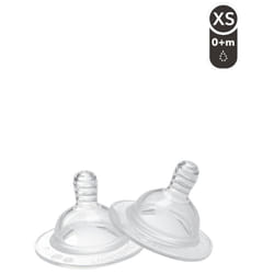 Twistshake 2 Tétines Anti-Colique Débit XS 0 Mois et +