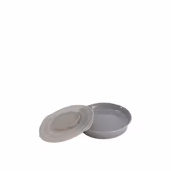 Twistshake Plate, Assiette pour enfant en bas âge, Gris, Polypropylène (PP), Élastomère thermoplastique (TPE), Garçon/Fille, ...
