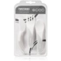 Twistshake Learn Cutlery White 6 m+ 3 pcs