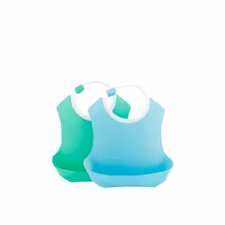Twistshake Bibs, Tablier à bavette, Bleu, Vert, 19 - 30, Unisexe, Bébé (0-2 ans), 4 mois