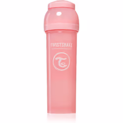 Lorsqu’il n’est pas possible de donner le sein à votre bébé, vous pouvez faire confiance au biberon Twistshake Anti-Colic Twi ...