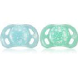 Twistshake Orthodontic 0-6m Blue+Green 2 pcs