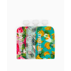 Twistshake Squeeze Bags bouteille compressible 220 ml Polyéthylène, Polyéthylène téréphthalate (PET)