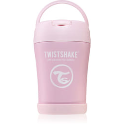 Twistshake Stainless Steel Food Container Pink 350 ml