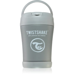 Twistshake Stainless Steel Food Container Grey 350 ml