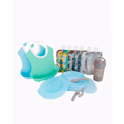 Twistshake Dinner Kit, Bleu, Gris, Polypropylène (PP), 6 mois, 1 pièce(s)