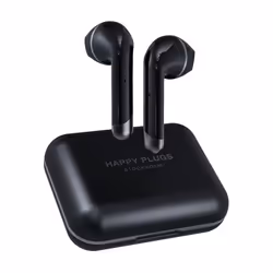 Happy Plugs Air 1 Plus, Sans fil, Appels/Musique, 20 - 20000 Hz, 3,75 g, Casque, Noir