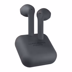 Happy Plugs AIR 1 GO, True Wireless Stereo (TWS), Appels/Musique, 20 - 20000 Hz, Casque, Noir