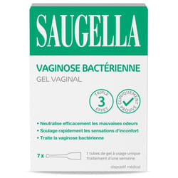 Saugella Vaginose Bactérienne Gel Vaginal 7 Tubes