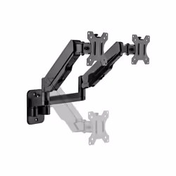 Multibrackets 0037 support d'écran plat pour bureau 81,3 cm (32") Mur Noir - Vue supplémentaire 8