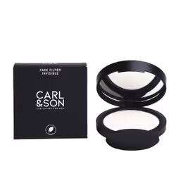 Carl&amp;Son Face Filter Invisible, Tous types de peau, Toutes couleurs de peau, Translucide, Pot, Poudre compacte, Mat, Liss ...