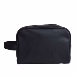 Carl&Son Toilet Bag, Trousse de toilette, Noir, Monochromatique, Fermeture à glissière, 230 mm, 100 mm