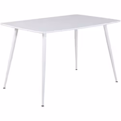 Table de repas en MDF et acier 120 x 80 cm Polar