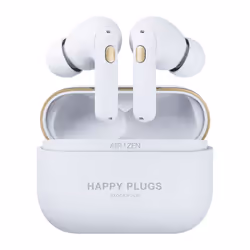 Happy Plugs Air 1 Zen, Sans fil, Musique, 20 - 20000 Hz, 4,9 g, Casque, Blanc