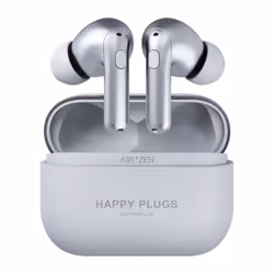 Happy Plugs Air 1 Zen, Sans fil, Musique, 20 - 20000 Hz, 4,9 g, Casque, Argent