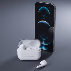 Happy Plugs Hope Blanc