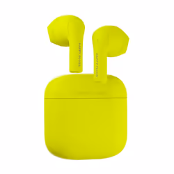 Happy Plugs JOY, True Wireless Stereo (TWS), Appels/Musique/Sport/Au quotidien, 20 - 20000 Hz, Casque, Jaune