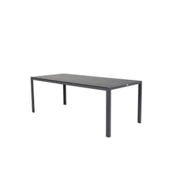 Venture Design 1026-408 table de jardin Noir Forme rectangulaire