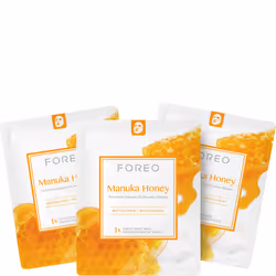 Foreo Farm to Face Sheet Mask Honey 3 Stk. Masque de nettoyage Femmes