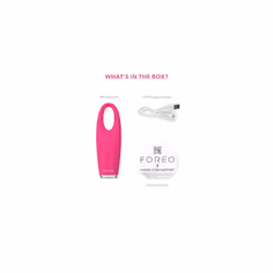 FOREO IRIS 2 Masseur yeux illuminateur approuvé par les ophtalmologistes, Magenta