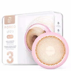 FOREO UFO 3 - Hydratation profonde du visage 5-en-1 - Rose pâle