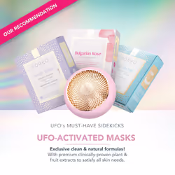 FOREO UFO 3 - Hydratation profonde du visage 5-en-1 - Rose pâle