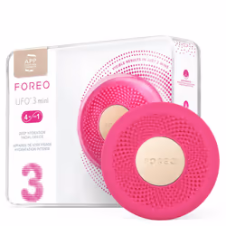 FOREO UFO 3 mini Hydratation faciale en profondeur 4-en-1 - Fushia