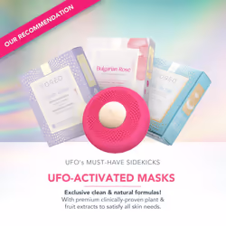 FOREO UFO 3 mini Hydratation faciale en profondeur 4-en-1 - Fushia